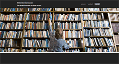 Desktop Screenshot of biblioteksrelaterat.se